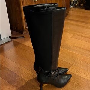 Nine West Black Heeled Boots